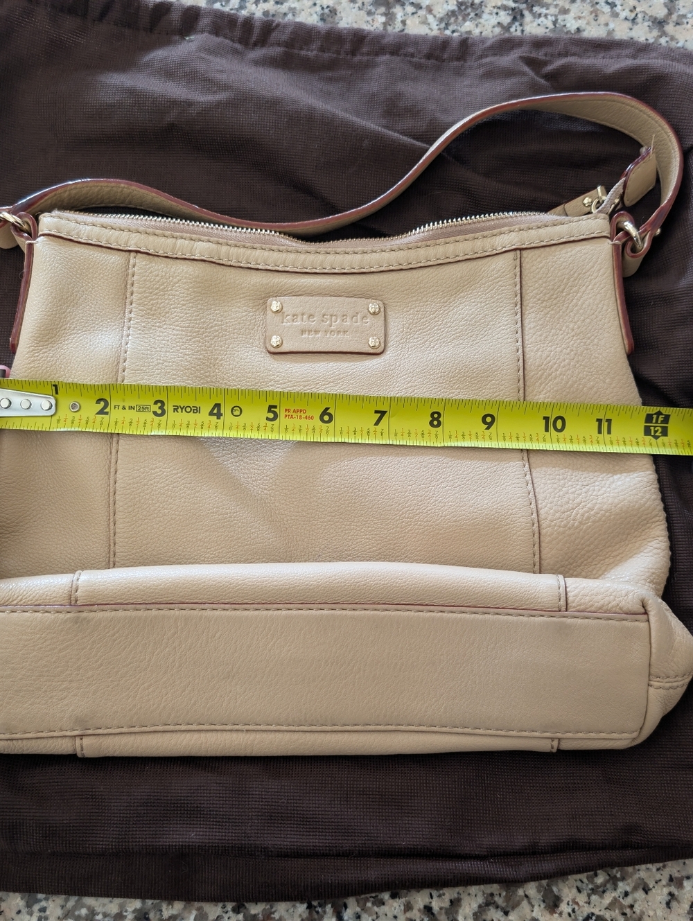 Kate Spade Tan Leather Purse - Picture 12 of 13